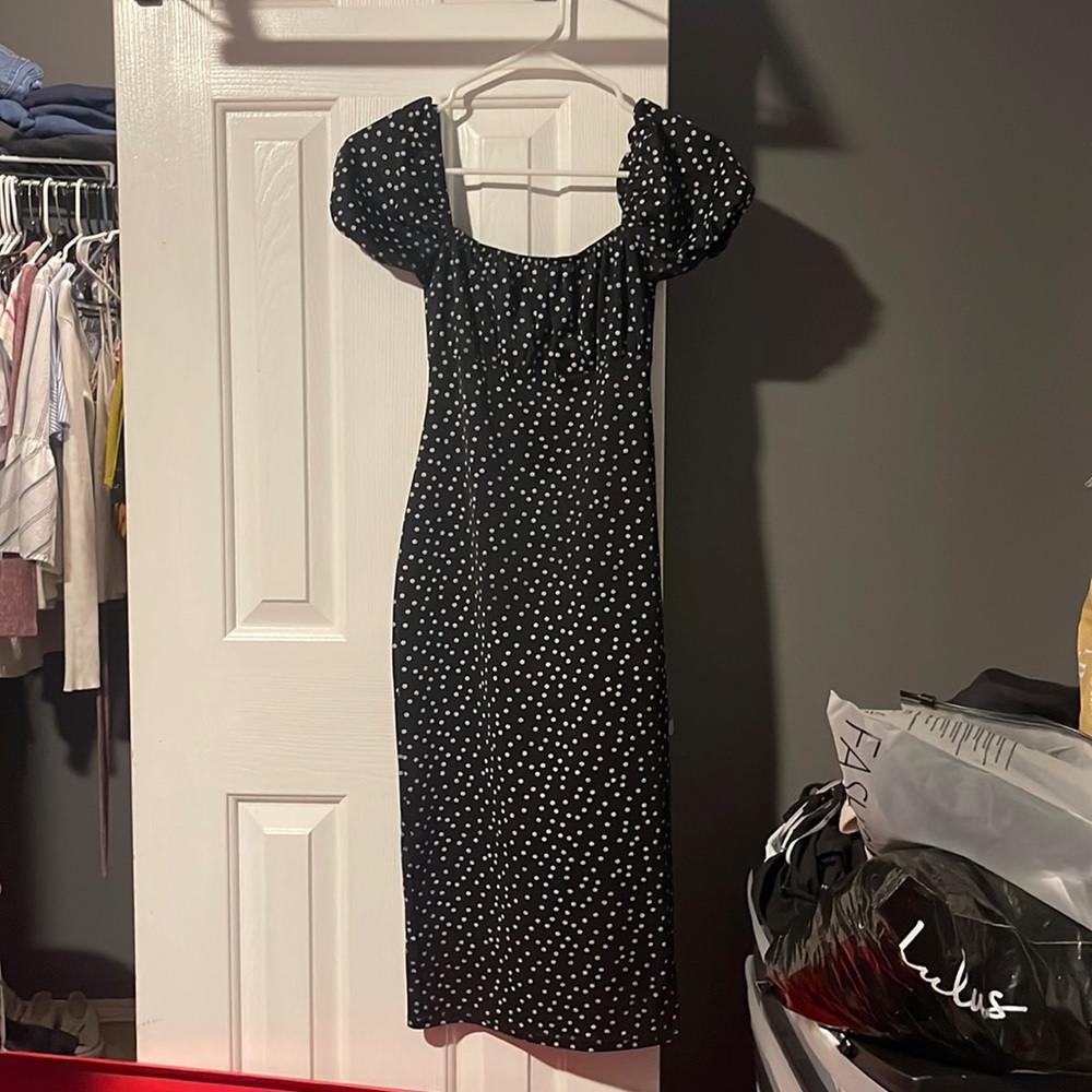 Missguided midi dress